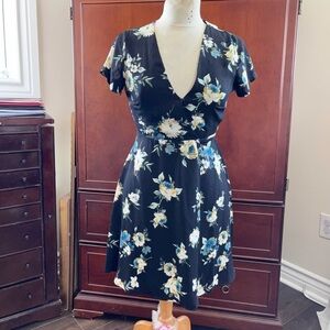meg leopard midi dress Meg Leopard Midi Dress